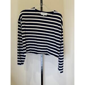 La Ligne - Long Sleeve Breton Tee - XS